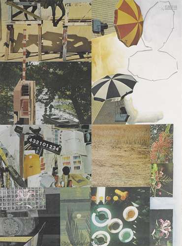 Robert Rauschenberg (1925-2008); Umbrellas;