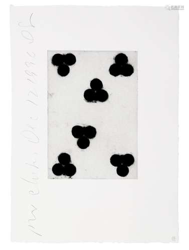 Donald Sultan (born 1951); Three of Spades and Six of Clubs,...