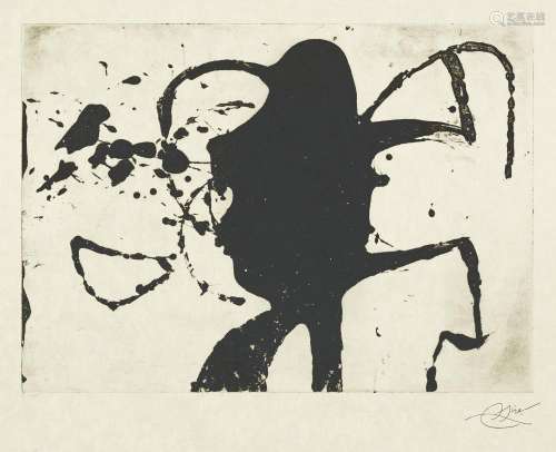 Joan Miró (1893-1983); Ocells de Montroig I, II, III, IV; (4...