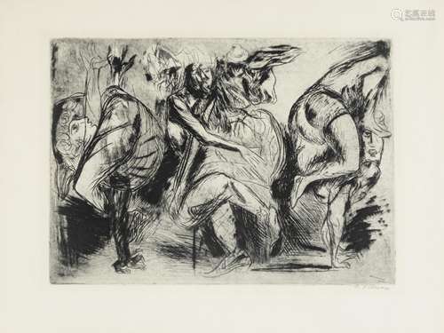 José Clemente Orozco (1883-1949); Contortionists II;