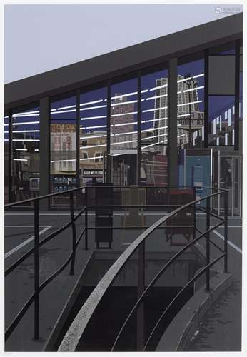 Richard Estes (born 1932); Supermarket, San Francisco, from ...