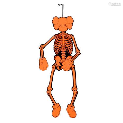 KAWS x OriginalFake; Skeleton Companions (Orange; Green; Pin...