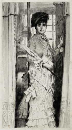 James Jacques Joseph Tissot (1836-1902); Portrait de Miss L....