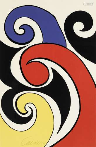 Alexander Calder (1898-1976); Les Vagues;