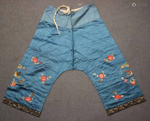 A collection of Chinese textiles, late Qing dynasty and late...