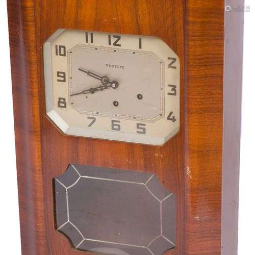 A mahogany veneered compensation clock, Dutch, 2nd quarter 2...