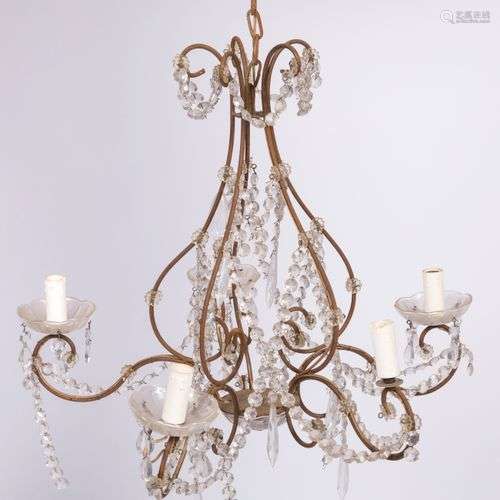 A neo-Louis XVI-style pendant chandelier, France, 20th centu...