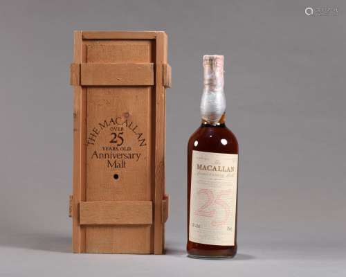 麦卡伦1965 25年雪莉桶 单一麦芽威士忌
