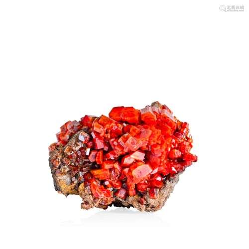 TRES BELLE VANADINITE TAOUZ MAROC (9cm)