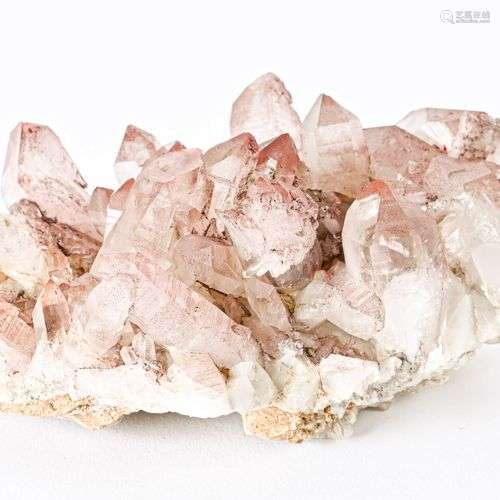 RARE QUARTZ HEMATOIDE LE GRAND MONT (17cm)