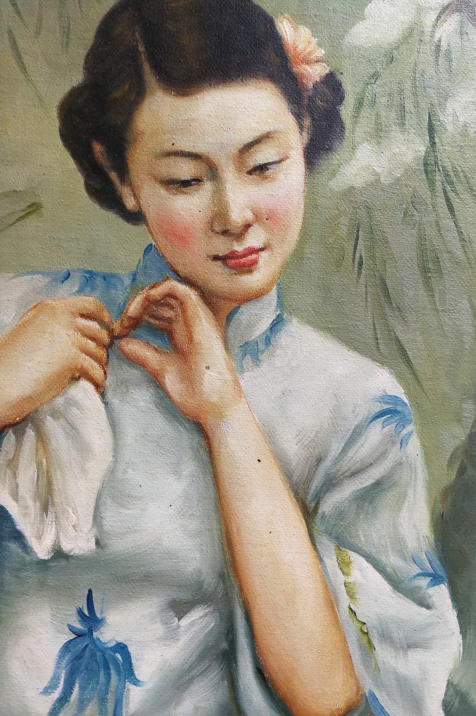 陈逸飞油画