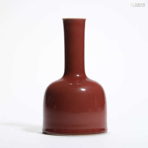 An Altar Red Glaze Kalasa