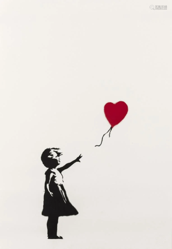 δ Banksy (b.1974) Girl with Balloon