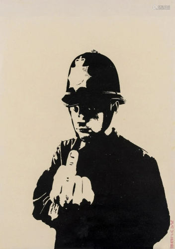 δ Banksy (b.1974) Rude Copper