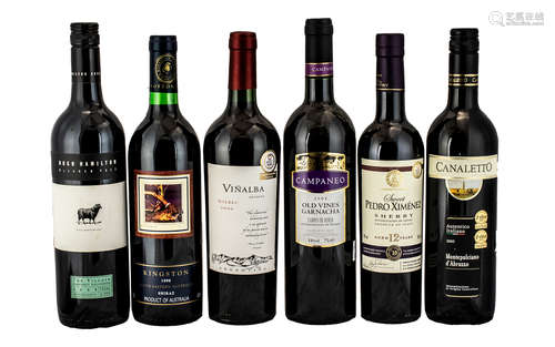 Excellent Collection of Vintage Premium Wines ( 6 ) Bottles ...