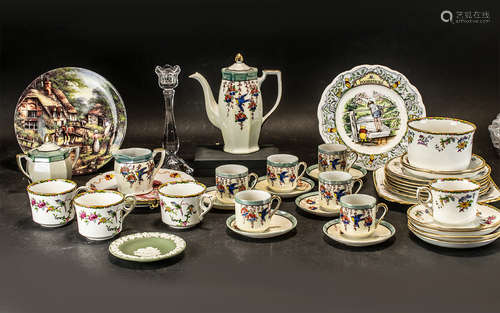 Collection of Pottery & Porcelain including Japanese 'Klimax...