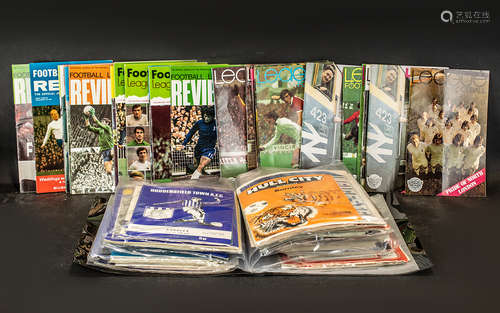 Football Interest - Collection of Assorted Football Programm...