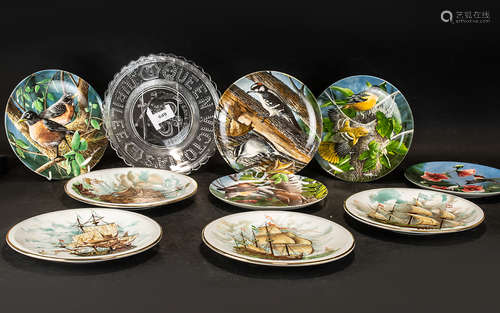 Five Knowles China 'Birds of Your Garden' Limited Edition Co...