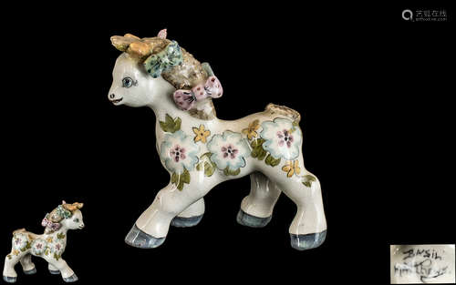 Rare Basil Matthews Pony Figurine circa 1960, 4'' tall; sign...