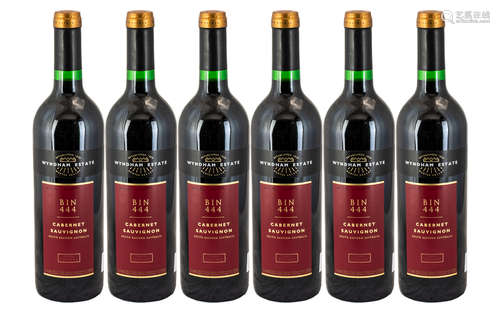 Wyndham Estate Bin 444 Cabernet Sauvignon ( 6 ) Vintage Bott...