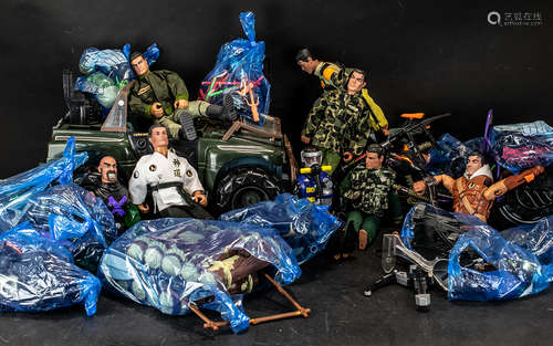 Large Collection of Action Figures with bags of accessories ...