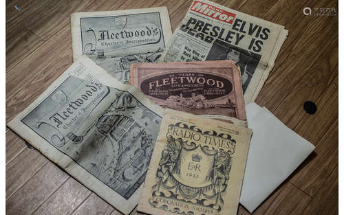 Two Fleetwood Chronicle Souvenir Supplements 1933, Fleetwood...