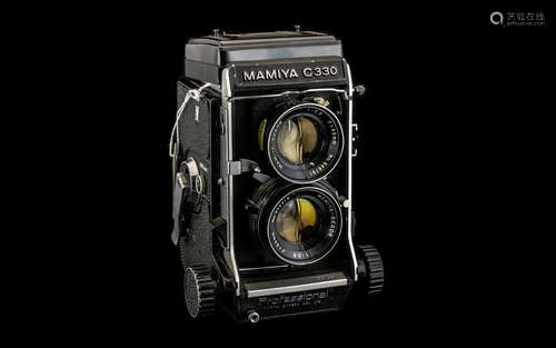 Mamiya C330 Professional Camera Together With Instruction Bo...