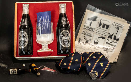 Collection of Guinness Related Memorabilia, comprising a box...