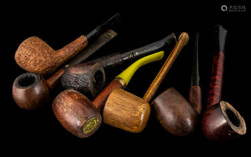 Collection of Old Pipes to include Carey, Thorburn, T & B et...