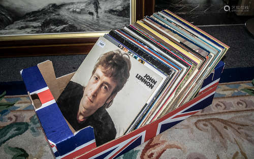 Collection of Vinyl Albums, over 50 in total, including John...