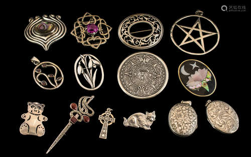 Excellent Collection of Antique and Vintage Sterling Silver ...