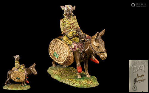 Beswick 'Susie Jamaica' Figure of a lady on a donkey, Beswic...