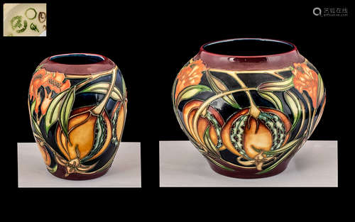 Moorcroft - Modern Tube lined Vases ( 2 ) Both Vases are of ...