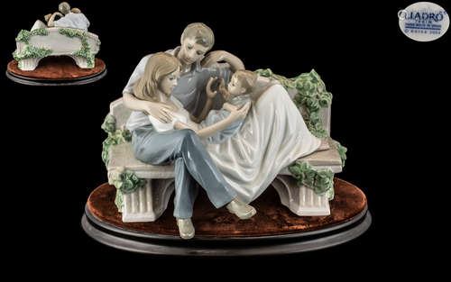 Lladro - Fine Hand Painted Porcelain Figure Group ' A Pricel...