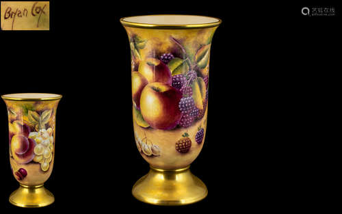 Royal Worcester Ex Artist Brian Cox Signed and Hand Painted ...