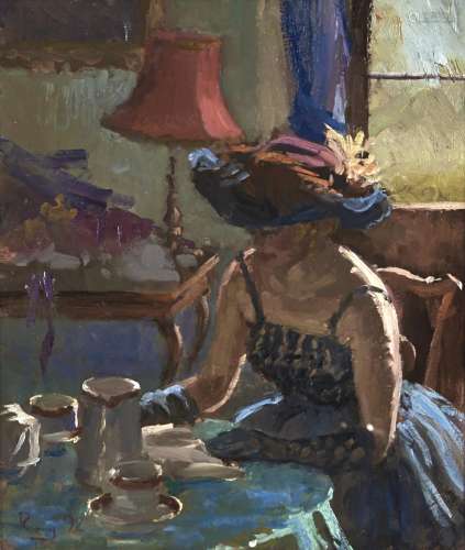 Roy Pettit (1935 - ) - The Plumed Hat, signed (Roy) and date...