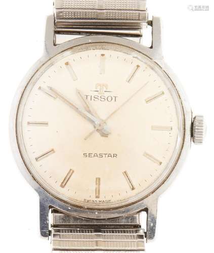 A Tissot stainless steel gentleman's wristwatch, Seastar, ma...