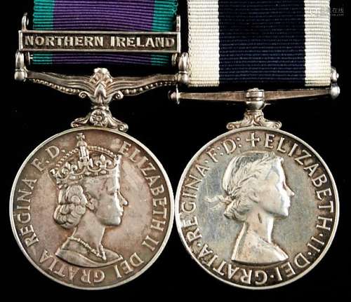 Pair, General Service Medal, one clasp Northern Ireland and ...