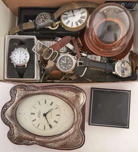 Miscellaneous watches and wristwatches, an Edwardian style s...