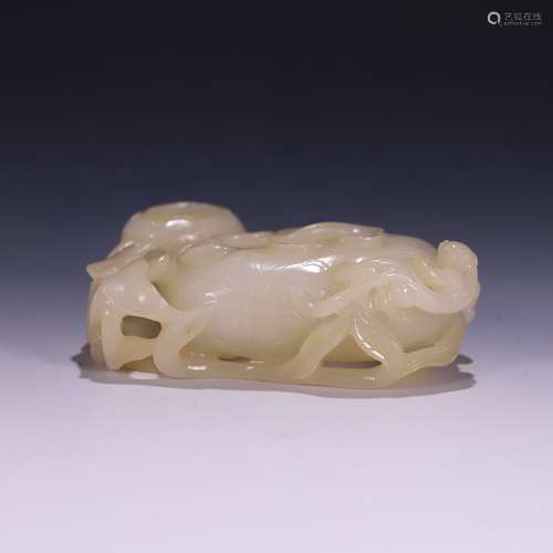 Nephrite Lotus Washer