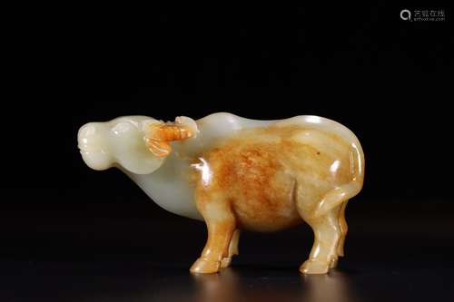 Nephrite Statue of Buffalo