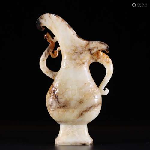 Nephrite Dragon Cup