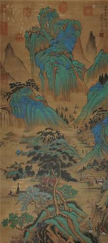 Chinese Landscape Painting by Huang Gongwang