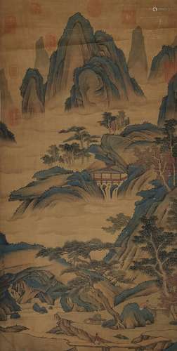 Chinese Landscape Painting by Dong Bangda