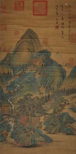 Chinese Landscape Painting by Dong Qichang