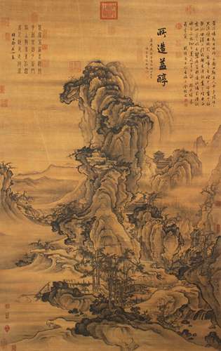 Chinese Landscape Painting by Guo Xi