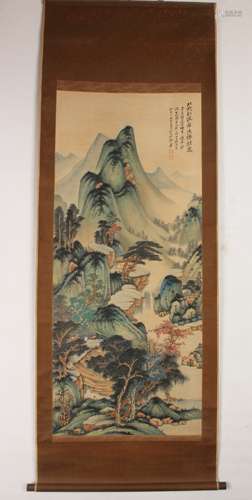 Chinese Landscape Painting by Zhang Daqian