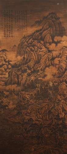 Chinese Landscape Painting by Ju Ran