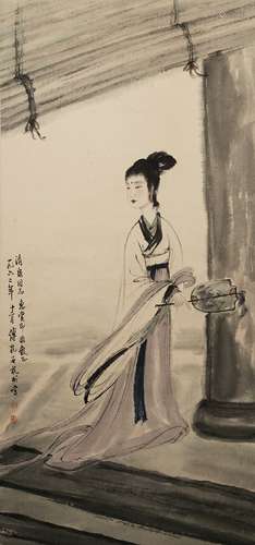 Chinese Figure Painting by Fu Baoshi