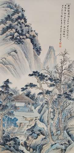 Chinese Landscape Painting by Feng Chaoran